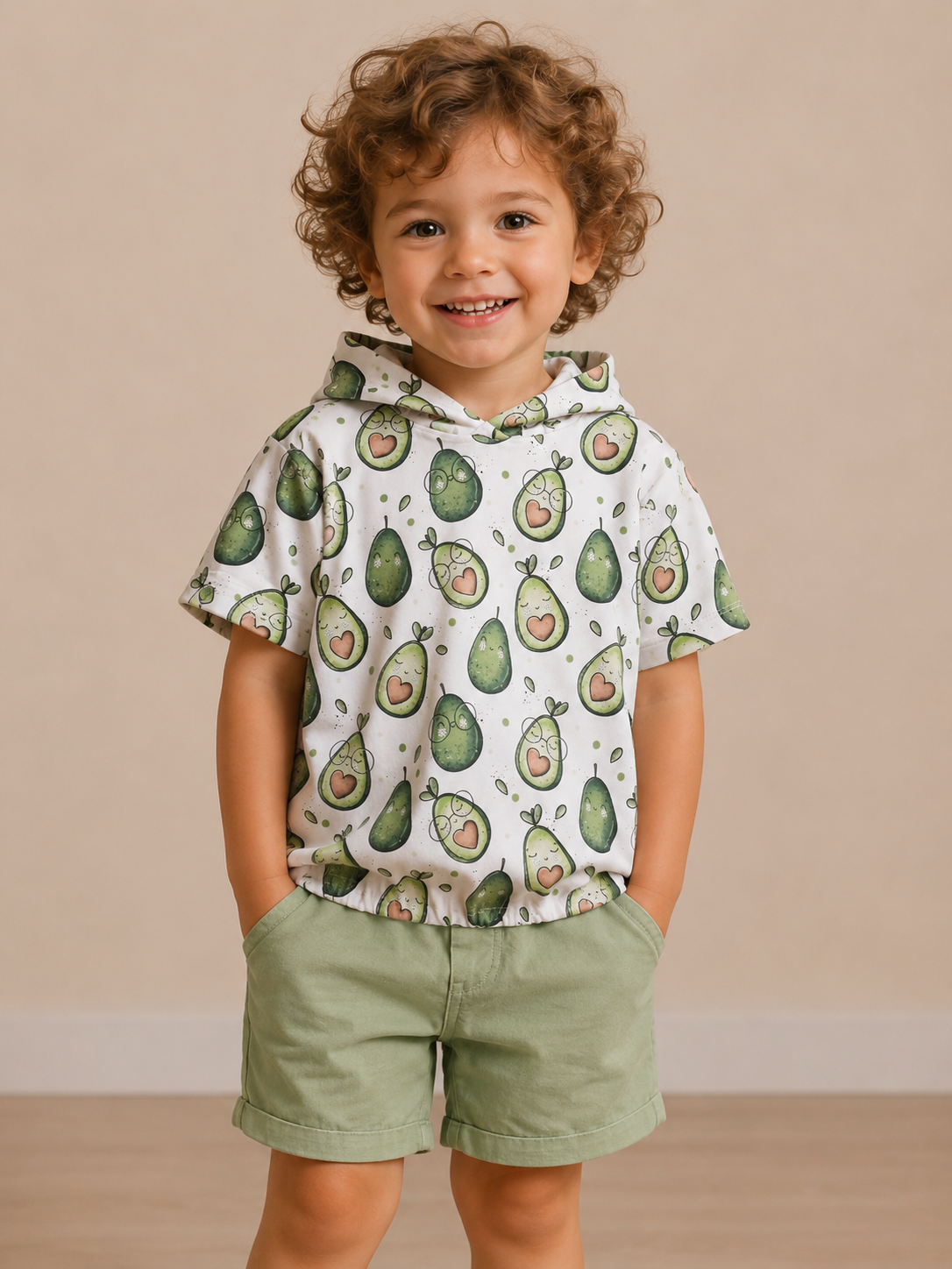 Hoodie-Shirt Avocado